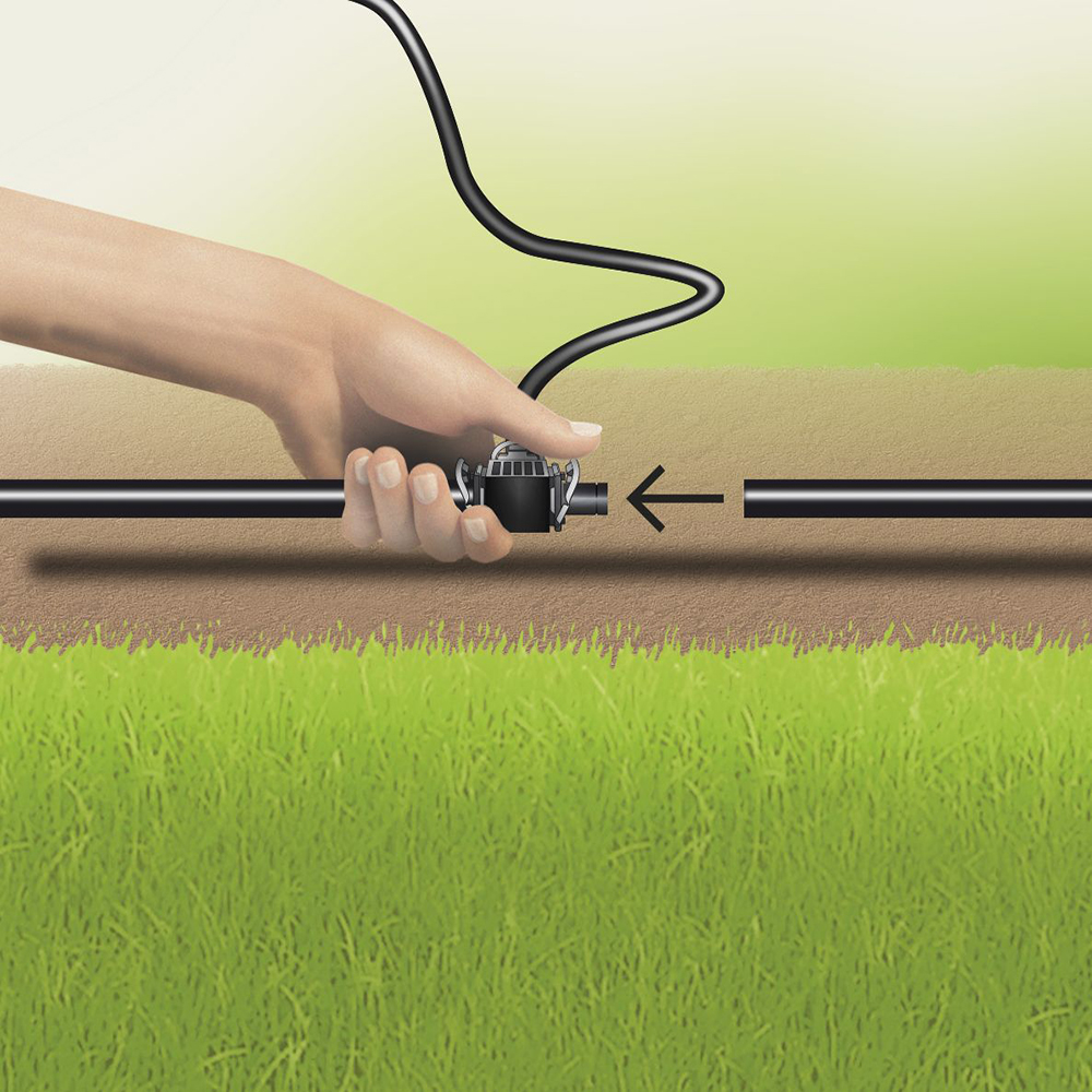 Bộ 2 cút nối chữ T 1/2'' cho dây 13mm Gardena 08329-20